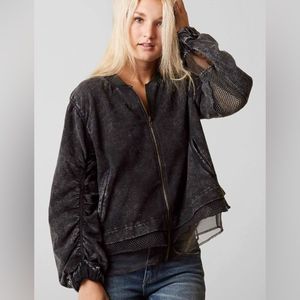 COPY - Gilded Intent Bomber Jacket charcoal size medium